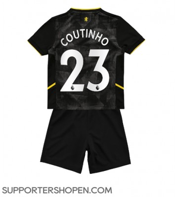 Aston Villa Philippe Coutinho #23 Tredje tröja Barn 2022-23 Kortärmad (+ korta byxor)